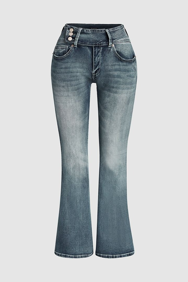 Veloura Vintage Schlagjeans