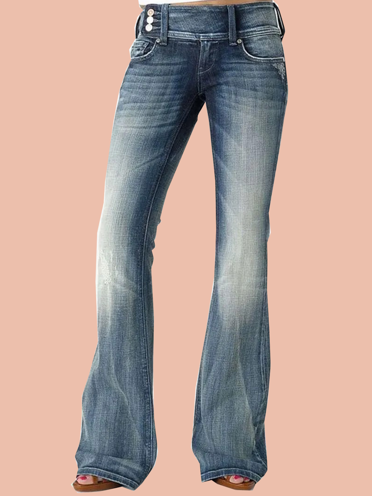 Veloura Vintage Schlagjeans