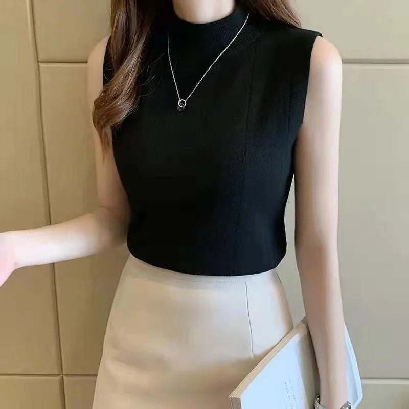 Veloura Ärmellose Bluse