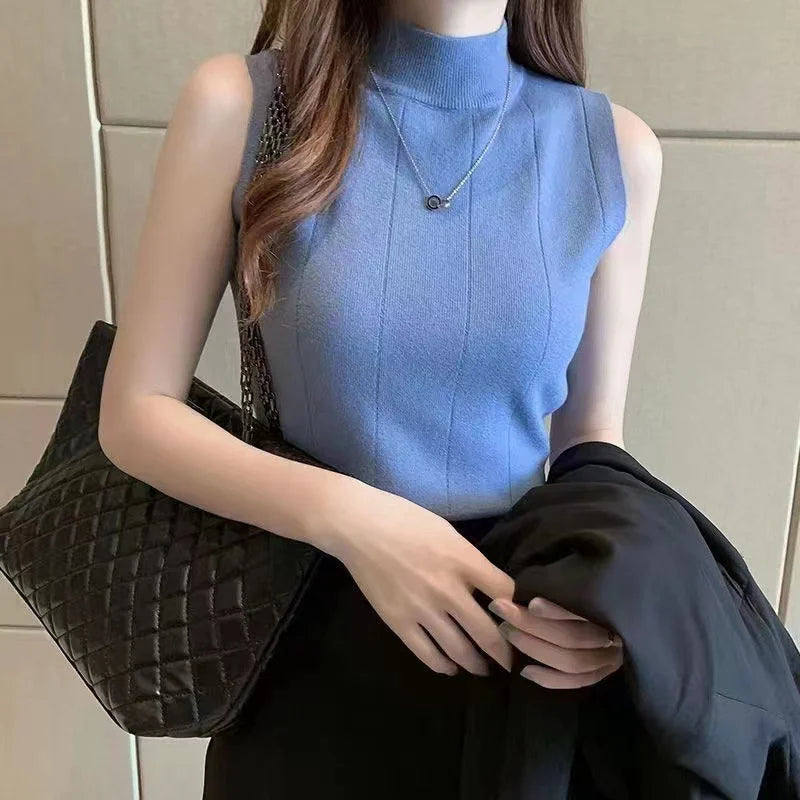 Veloura Ärmellose Bluse