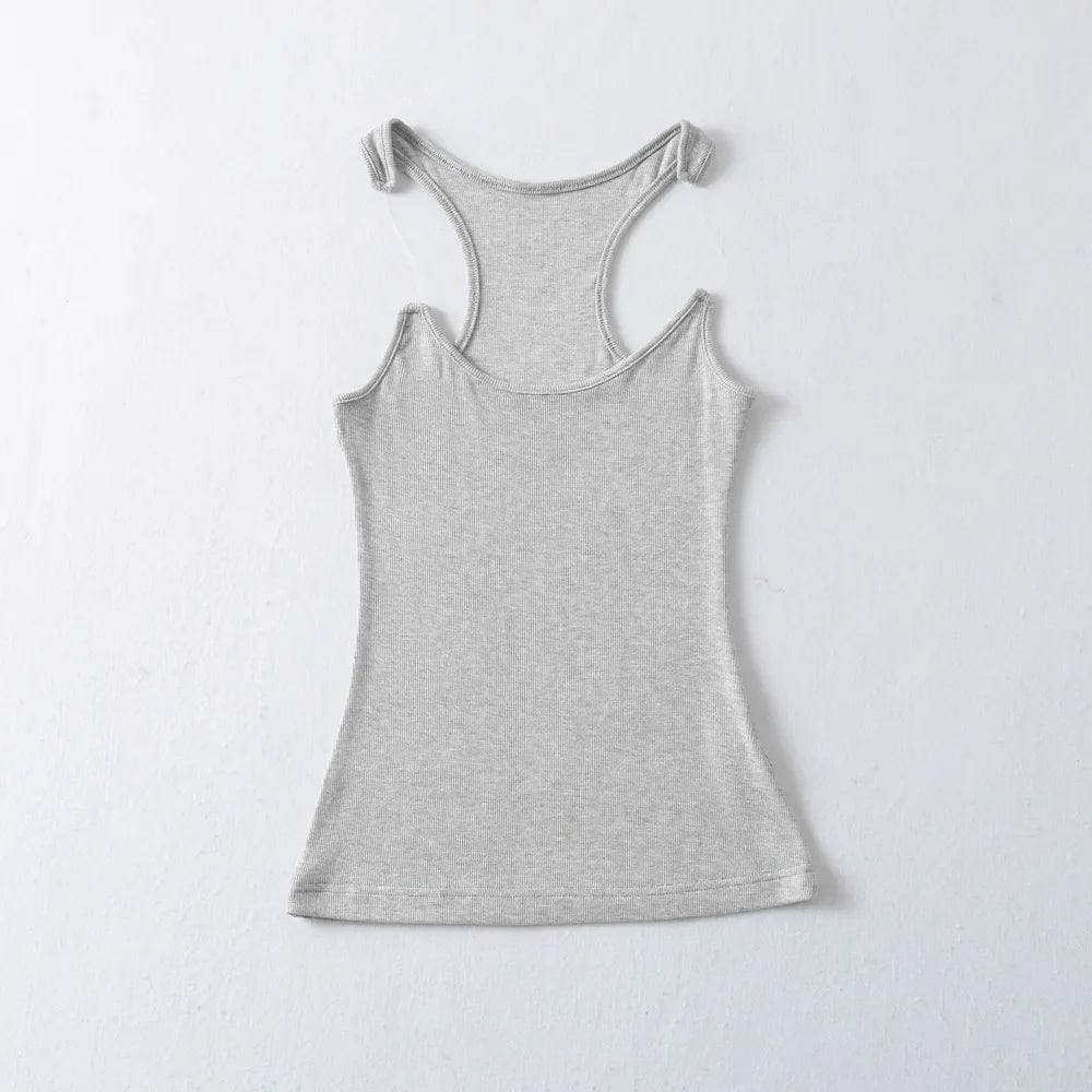 Veloura Invisible Strap Top