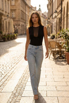 Lena | Elegantes Cut-Out Top